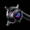 ASUS Fan ROG STRIX LC 240 AIO liquid CPU cooler color OLED Aura Sync RGB 120mm