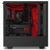 NZXT CS CA-H510i-BR H510i Mid-Tower USB 3.5 2.5 mITX mATX ATX Matte BK RD