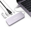 Minix Accessory Neo-S1Gr Usb-C Hub 4Ports Hdmi1.4 4K Usb Type-C 120G M.2 Ssd Gray Retail Neo-S1Gr