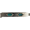 StarTech IO PEX2S953 2-Port PCI Express RS232 Serial Adapter Card - 16950 UART