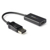StarTech.com Adattatore DisplayPort a HDMI 4K 60Hz - Convertitore video attivo da DP 1.4 a HDMI 2.0 - Dongle/Cavo adattatore per Monitor/TV/Display HDMI - Connettore DP a scatto 33254