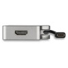 StarTech.com USB C Multiport Video Adapter w/ HDMI, VGA, Mini DisplayPort or DVI - USB Type C Monitor Adapter to HDMI 2.0 or mDP 1.2 (4K 60Hz) - VGA or DVI (1080p) - Space Gray Aluminum 35576