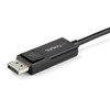 StarTech.com 6ft (2m) USB C to DisplayPort 1.4 Cable 8K 60Hz/4K - Bidirectional DP to USB-C or USB-C to DP Reversible Video Adapter Cable -HBR3/HDR/DSC - USB Type C/TB3 Monitor Cable 35588