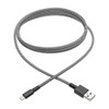 Tripp Lite M100-006-HD lightning cable 1.8 m Black, Metallic 35672