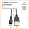Tripp Lite M100-006-HD lightning cable 1.8 m Black, Metallic 35672