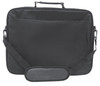 Manhattan Empire Laptop Bag 17.3", Clamshell design, Accessories Pocket, Shoulder Strap (removable), Notebook Case, Black, Three Year Warranty 37114