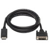 Tripp Lite P581-006 DisplayPort to DVI Adapter Cable (DP with Latches to DVI-D Single Link M/M), 6 ft. (1.8 m) P581-006 037332148032