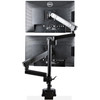 StarTech.com Desk Mount Dual Monitor Arm - Full Motion Monitor Mount for 2x VESA Displays up to 32" 17lb/8kg - Vertical Stackable Arms - Height Adjustable/Articulating - Clamp/Grommet ARMDUALPIVOT 065030892537