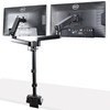 StarTech.com Desk Mount Dual Monitor Arm - Full Motion Monitor Mount for 2x VESA Displays up to 32" 17lb/8kg - Vertical Stackable Arms - Height Adjustable/Articulating - Clamp/Grommet ARMDUALPIVOT 065030892537