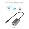 Startech.Com Usb C To Mini Displayport Adapter - 4K 60Hz Usb-C To Mdp Adapter Dongle - Usb Type-C To Mini Dp Monitor - Video Converter - Works W/ Thunderbolt 3 - 12" Long Attached Cable