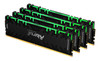 Kingston Technology 128GB 3200MHz DDR4 CL16 DIMM (Kit of 4) FURY Renegade RGB KF432C16RBAK4/128 740617321715