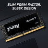 Kingston 16Gb 3200Mhz Ddr4 Cl20 Sodimm Fury Impact Kf432S20Ib/16 740617318395