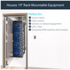 StarTech.com 45U 3300lb High Capacity 4 Post Open Server Equipment Rack - Flat Pack 4POSTRACKHD 065030834698