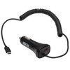 Tripp Lite U280-C02-30W-C6 Dual-Port USB Car Charger with 30W Charging - USB-C (18W) QC 3.0, USB-A (12W), Coiled 6 ft. (1.83 m) USB-C Cable, Black U280-C02-30W-C6 037332256508