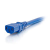 C2G 17516 power cable Blue 3 m C14 coupler C13 coupler 17516 757120175162