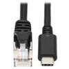 Tripp Lite Usb-C To Rj45 Serial Rollover Cable (M/M) - Cisco Compatible, 250 Kbps, 6 Ft. (1.8 M) U209-006-Rj45Xc 037332268655