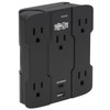 Tripp Lite TRIPP SAFE-IT 5-OUTLET SURGE PROTECTOR USB-A/USB-C PORTS 5-15P DIRECT PLUG-IN 10 SK5BUCAM 037332263582