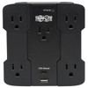 Tripp Lite TRIPP SAFE-IT 5-OUTLET SURGE PROTECTOR USB-A/USB-C PORTS 5-15P DIRECT PLUG-IN 10 SK5BUCAM 037332263582