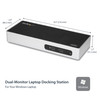 StarTech.com USB 3.0 Docking Station - Dual Monitor Laptop Docking Station with HDMI & DVI/VGA Video - 6-port USB 3.1 Gen 1 5Gbps Hub, GbE, Audio - Universal Type-A Dock - Windows & Mac DK30ADD 065030871440