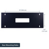 StarTech.com 4U 19in Hinged Wall Mounting Bracket for Patch Panels WALLMOUNTH4 065030783521