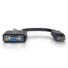 C2G 54323 video cable adapter DisplayPort VGA Black 54323 757120543237