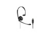 Kensington USB Mono Headset with Mic and Volume Control K55100WW 085896801009