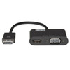 Tripp Lite P136-06N-HV-V2 DisplayPort to VGA/HDMI All-in-One Converter Adapter, DP ver 1.2, 4K 30 Hz HDMI P136-06N-HV-V2 037332193216