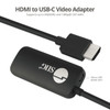 SIIG AC CB-H21711-S1 HDMI to USB-C Port 4K 60Hz Converter Adapter OPP Bag