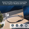 StarTech.com USB C to HDMI 2.0 Adapter with Power Delivery - 4K 60Hz USB Type-C to HDMI Display Video Converter - 60W PD Pass-Through Charging Port - Thunderbolt 3 Compatible - Black CDP2HDUCP 065030866231