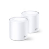 TP-Link Deco X20 (2-pack) wireless router Gigabit Ethernet Dual-band (2.4 GHz / 5 GHz) 4G White DECO X20(2-PACK) 840030701115