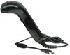 Manhattan Contact CCD Handheld Barcode Scanner, USB, 80mm Scan Width, Cable 152cm, Max Ambient Light: 3,000 lux (sunlight), Black, Three Year Warranty, Box 401517 766623401517