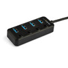 StarTech.com 4-Port USB-C Hub - 4x USB-A with Individual On/Off Switches HB30C4AIB 065030874335