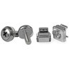 StarTech.com 50 Pkg M5 Mounting Screws and Cage Nuts for Server Rack Cabinet CABSCREWM5 065030842990
