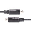 StarTech.com 20ft (6m) DisplayPort Cable - 2560 x 1440p - DisplayPort to DisplayPort Cable - DP to DP Cable for Monitor - DP Video/Display Cord - Latching DP Connectors - HDCP & DPCP DISPLPORT20L 065030841924