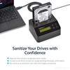 StarTech.com Drive Eraser and Dock for 2.5 / 3.5in SATA SSD / HDD - USB 3.0 SDOCK1EU3P 065030861137
