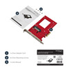 StarTech.com PEX4SFF8639 interface cards/adapter Internal U.2 PEX4SFF8639 065030872591