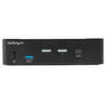 StarTech.com 2 Port DisplayPort KVM Switch - 4K 60Hz - Single Display - Dual Port UHD DP 1.2 USB KVM Switch with Integrated USB 3.0 Hub & Audio - Dell HP Apple Lenovo - TAA Compliant SV231DPU34K 065030880121