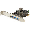 StarTech.com 4-Port PCI Express USB 3.0 Card PEXUSB3S42 065030860321