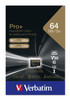 Verbatim Pro+ 64 GB MicroSDHC MLC Class 10 44034 023942440345