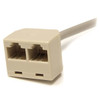 StarTech.com 2-to-1 RJ45 Splitter Cable Adapter - F/M RJ45SPLITTER 065030783347