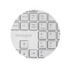 Kensington KB K75407US Pro Fit Ergo Wireless Keyboard and Mouse Gray Retail