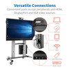 Tripp-Lite AC DMCSTP65CBP Mobile Interactive Display w Stand & Battery System