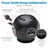 Tripp-Lite UP TLP36USB 6ft 3-Outlet Spherical Surge Protector Black Retail