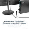 StarTech Accessory DP2HD4K60S DisplayPort to HDMI Adapter 4K 60Hz Retail