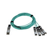 StarTech CB QSFP4X10GAO5 16.4ft Cisco QSFP-4X10G-AOC5M Compat QSFP+ to 4x SFP+