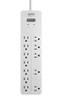 APC UP PH12W Home Office SurgeArrest 6ft 12 Outlets 120V White Retail