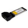 StarTech EC1S232U2 1Port ExpressCard to RS232 DB9 Serial Adapter Card Retail