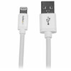 StarTech Cable USBLT2MW 2m 8pin Lightning Connector to USB f iPhone iPod iPad