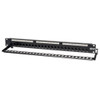 Tripp-Lite AC N054-024 24-Port 1U Rack-Mount Cat5e Feedthrough Patch Panel