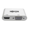 Tripp-Lite AC U444-06N-HV4K USB 3.1 Gen 1 USB-C to HDMI VGA 4K Adapter (M 2xF)